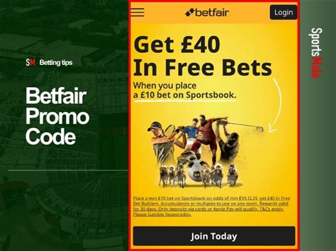 Betfair Promo Code and Sign.